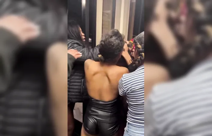 Brawl at Whataburger in Waco TX