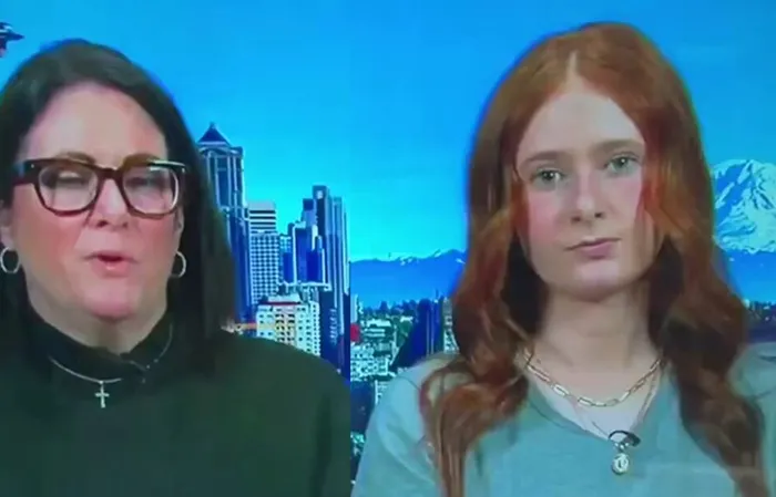 Girl refused to compete against MALE athlete dressed like a girl