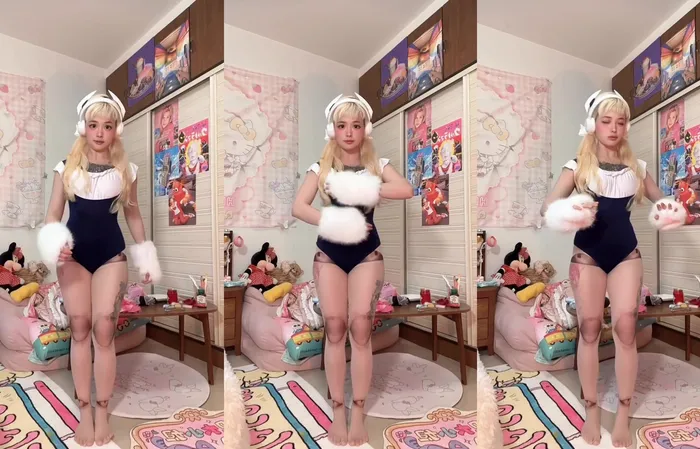 She might have the best robot dance videos