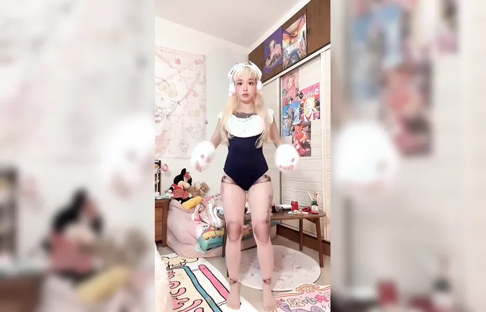 She might have the best robot dance videos