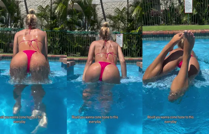 Neighbor keeps sneaking into my pool, what do I do?