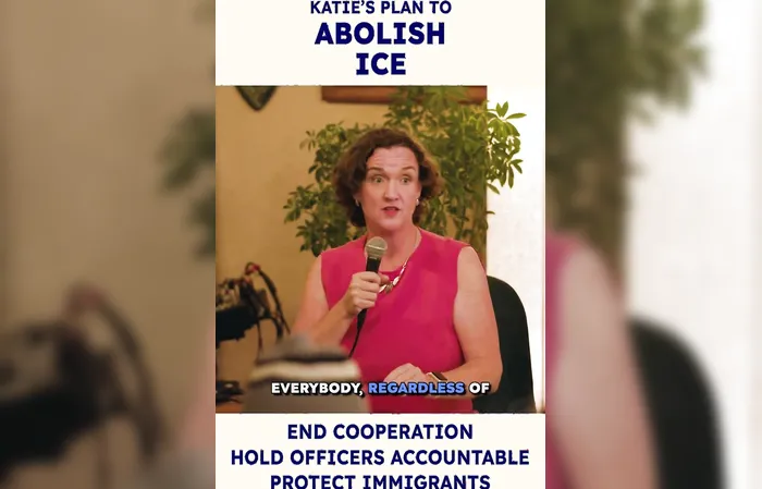 Katie Porter wants to abolish ICE, doesn't care if illegals kill Americans