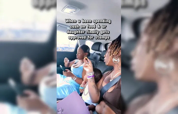Mom celebrates daughter getting food stamps