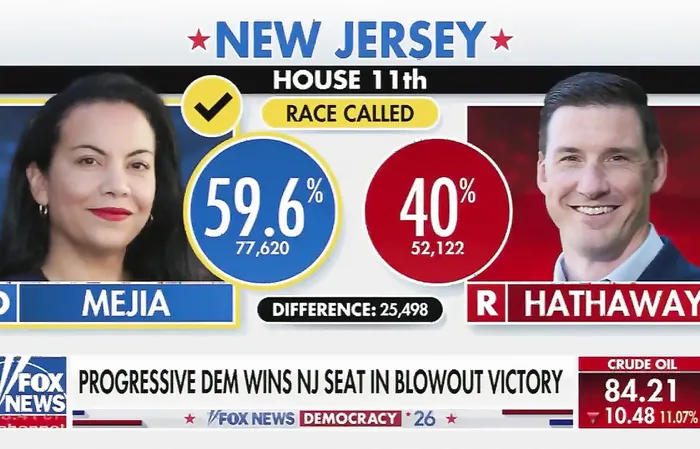 Psychotic leftist wins New Jersey special election