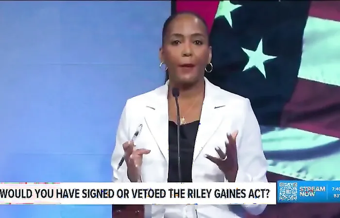 GA Dem candidate Keisha Lance Bottoms supports men in women's locker rooms