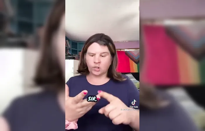 Threatens to sue anyone who misgenders