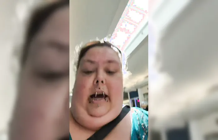 She literally looks like a walrus