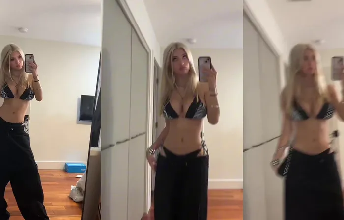 Looks like she's got those 90's baggy jeans