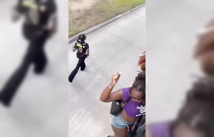 Twerkeisha gets trampled by a horse in the hood