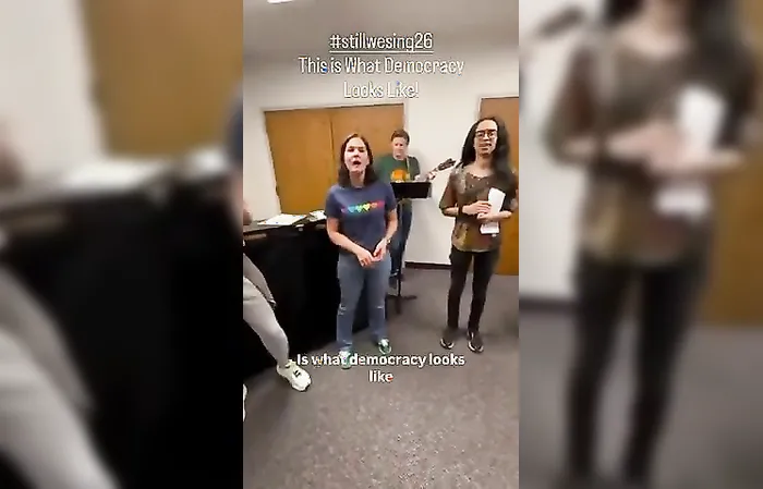 Weirdos singing for Democracy only prove one point