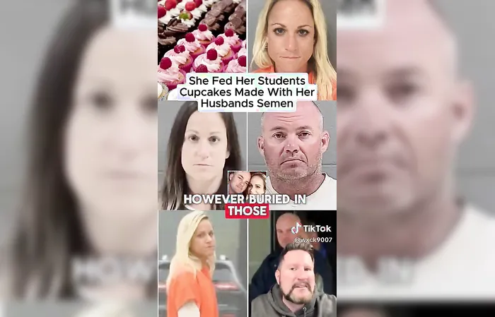 Teacher gets FOUR DECADES for semen cupcakes