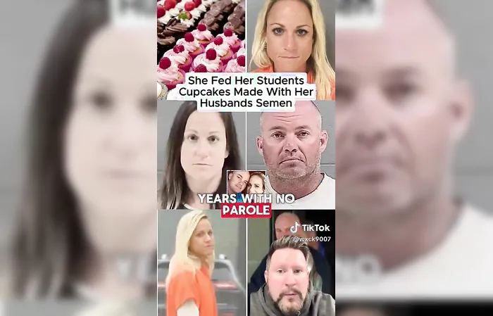 Teacher gets FOUR DECADES for semen cupcakes