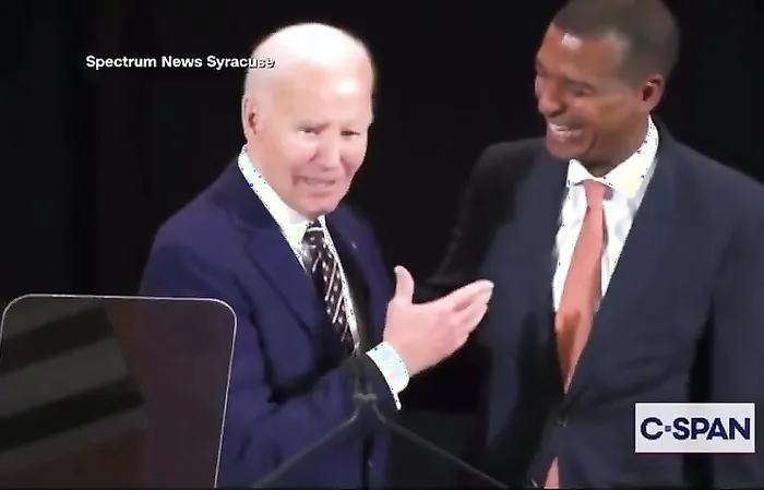 Biden tells random black guy he looks like Obama