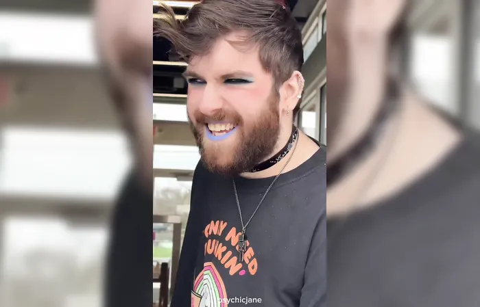 You pull up to Dunkin and this guy serves your coffee