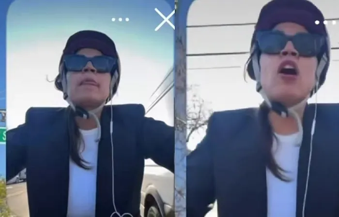 AOC finally puts on the helmet she deserves