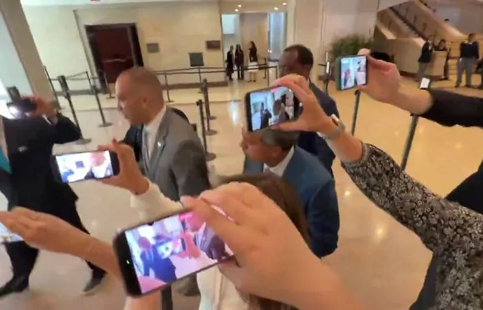 Hakeem Jeffries RAN from questions on Eric Swalwell