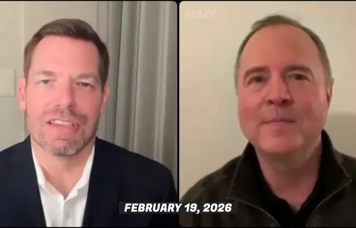 Adam Schiff previously endorsed Eric Swalwell, now look at them go!