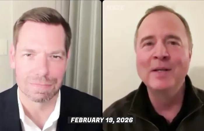 Adam Schiff previously endorsed Eric Swalwell, now look at them go!