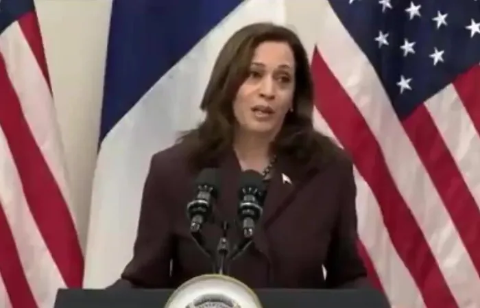Kamala Harris explaining how to solve inflation while sounding like she has an under 75 IQ