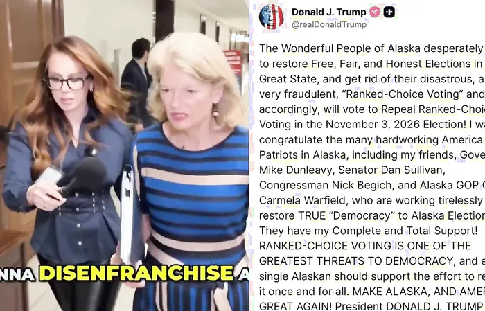 Trump ROASTS Ranked Choice Voting in Alaska, TORCHING RINO MURKOWSKI
