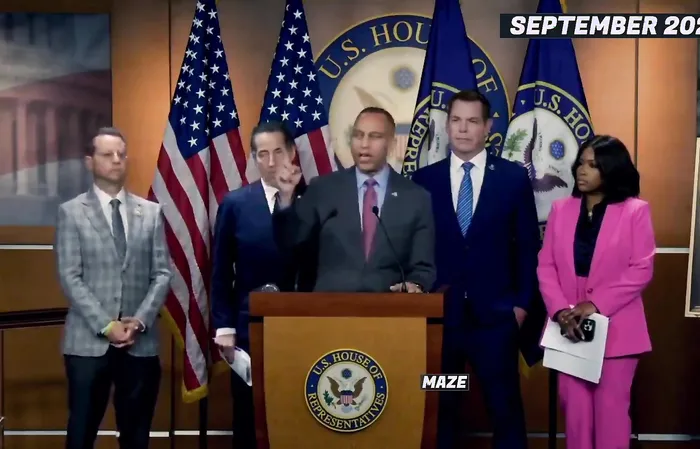 Hakeem Jeffries and fellow clowns praised Eric Swalwell before the allegations