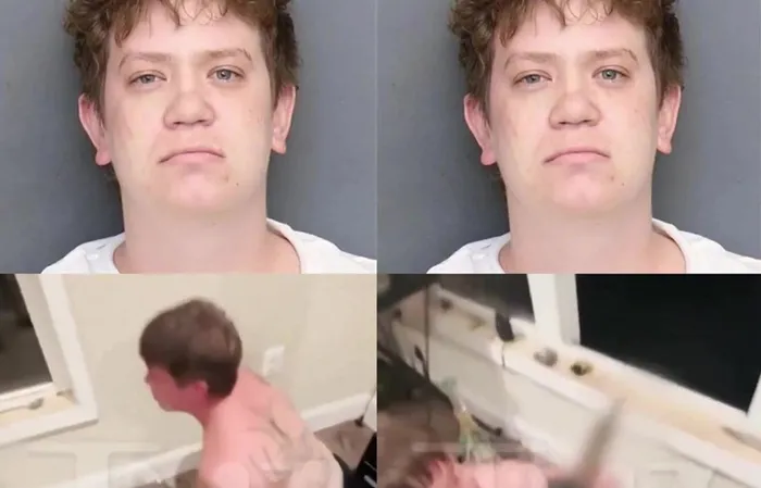 NEW VIDEO of Quadruple Amputee Murder Suspect Snorting substance, firing gun