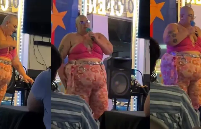 Trans non-binary ‘comedian’ and body positivity activist tries to make jokes
