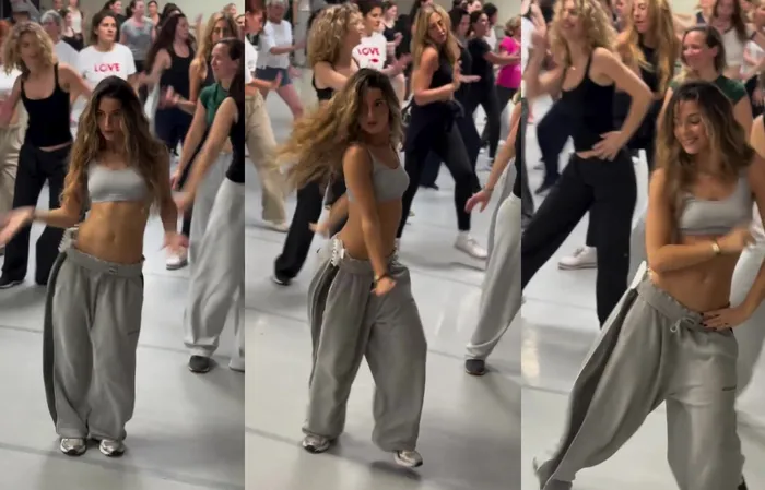 She's got the smoothest dance moves