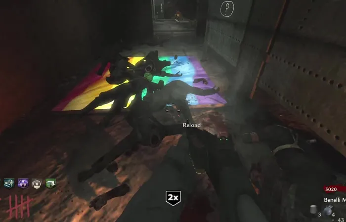 A Call of Duty Zombies map as Donald Trump vs Zombie Transgenders in the girl's bathroom