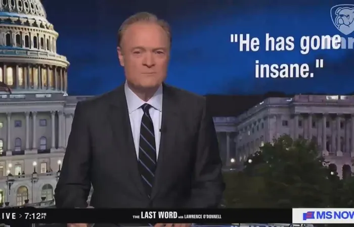 Lawrence O'Donnell is offended at Hegseth's "no man behind" comment