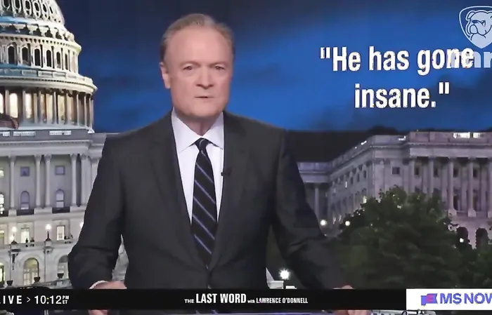 Lawrence O'Donnell is offended at Hegseth's "no man behind" comment