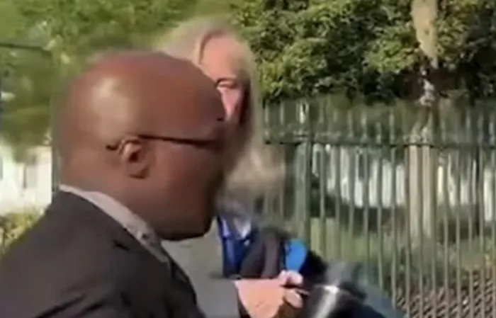 Gov. Abigail Spanberger just RAN AWAY when confronted on harboring illegals who kill Americans