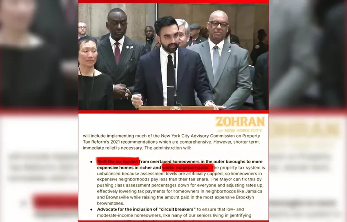 NYC Communist Mayor to tax WHITE people more money