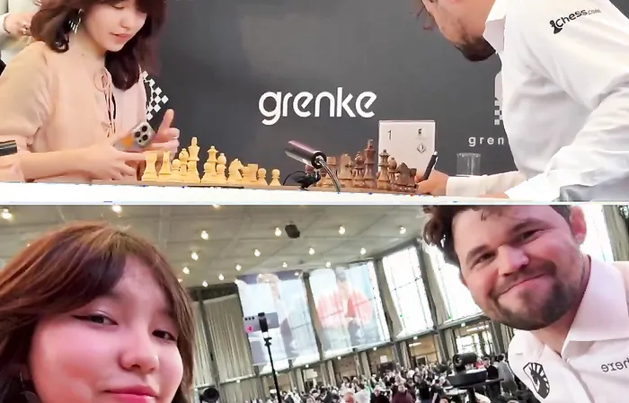 Chess grandmaster Magnus Carlsen SNITCHES on opponent