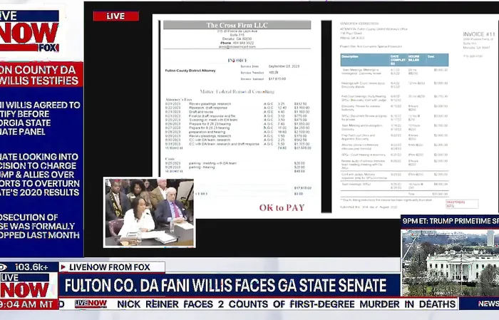 Courtroom Drama as Fani Willis Asked About Wade Compensatio