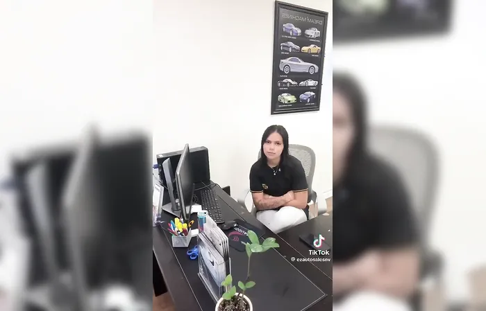 When dad makes you film the car dealership promo