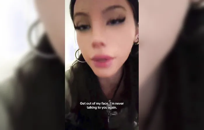 Face full of fakeness and she says that?