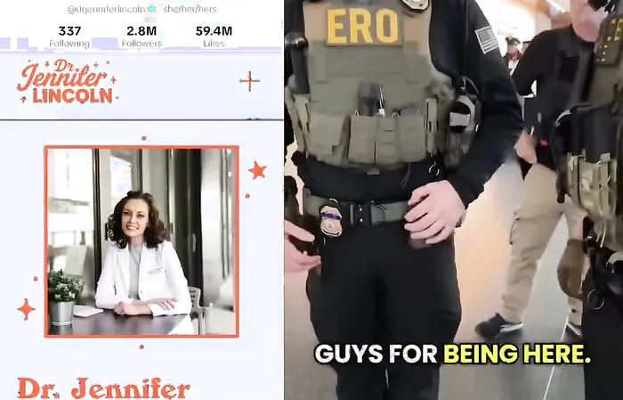 Woke OB‑GYN busted harassing ICE agents, faces massive backlash