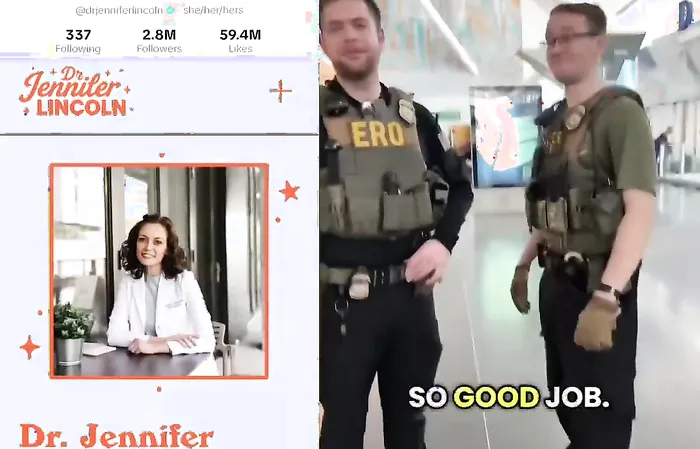 Woke OB‑GYN busted harassing ICE agents, faces massive backlash