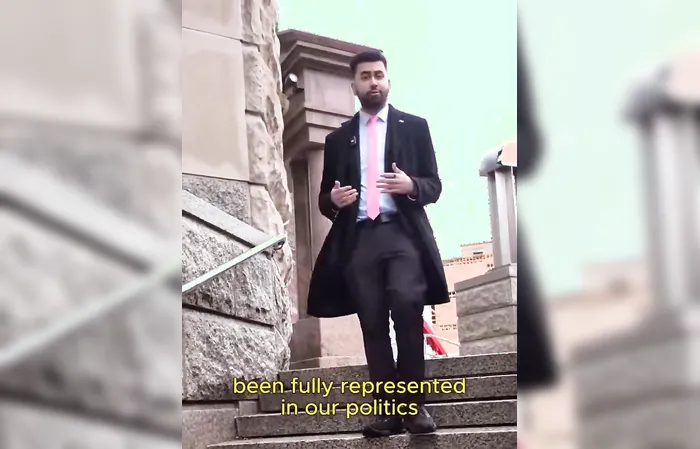 Ad for NJ congressional candidate has NO ENGLISH in it