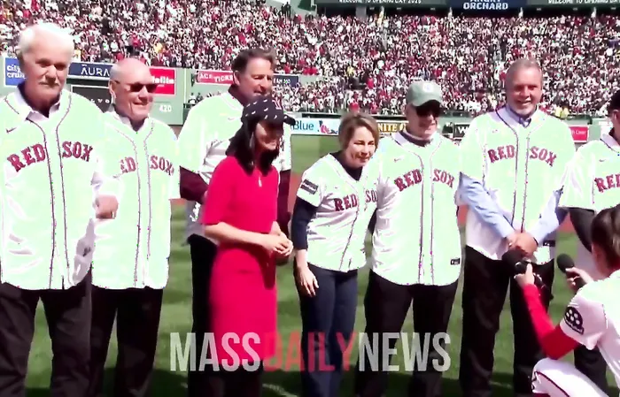 Fenway Park BOOED leftist Mayor Michelle Wu at Red Sox opening day