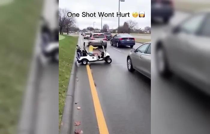 This is why you don't drink and golf
