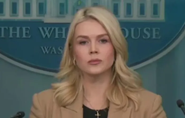 Karoline Leavitt SCORCHES activist left-wing HACK reporter