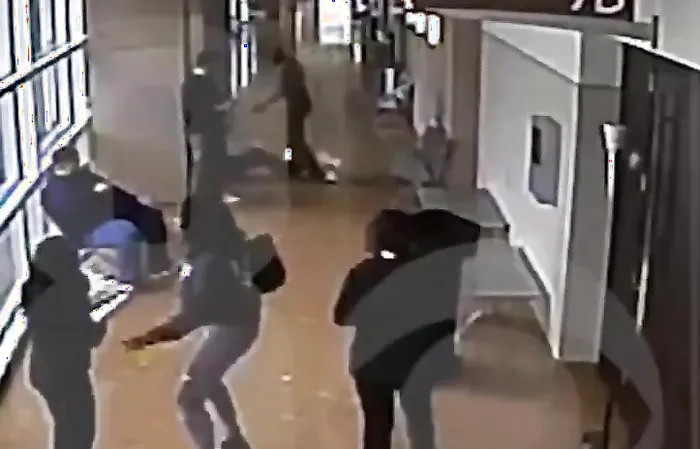 PEDO AFGHANI Knocked out by FURIOUS FATHER