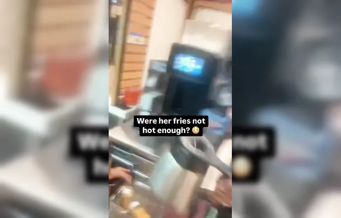 Welfare queen jumps through drive-thru window, gets BEATEN WITH A POT