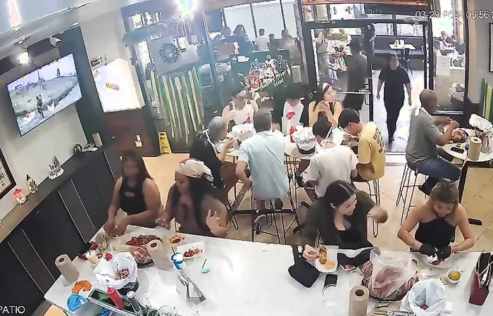 Guess who ran out on their food bill?