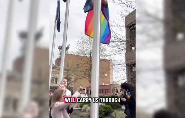 Boise mayor forced to remove LGBTQ+ flag after law passes
