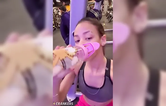 gym videos getting sweaty
