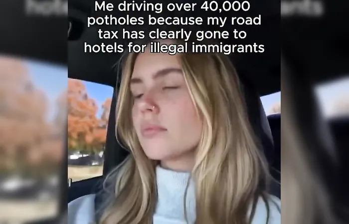 I drive over potholes bc Democrats spent my taxes on illegals