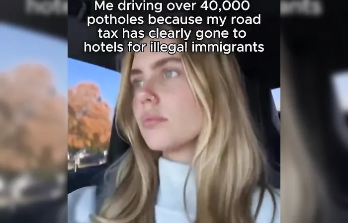 I drive over potholes bc Democrats spent my taxes on illegals